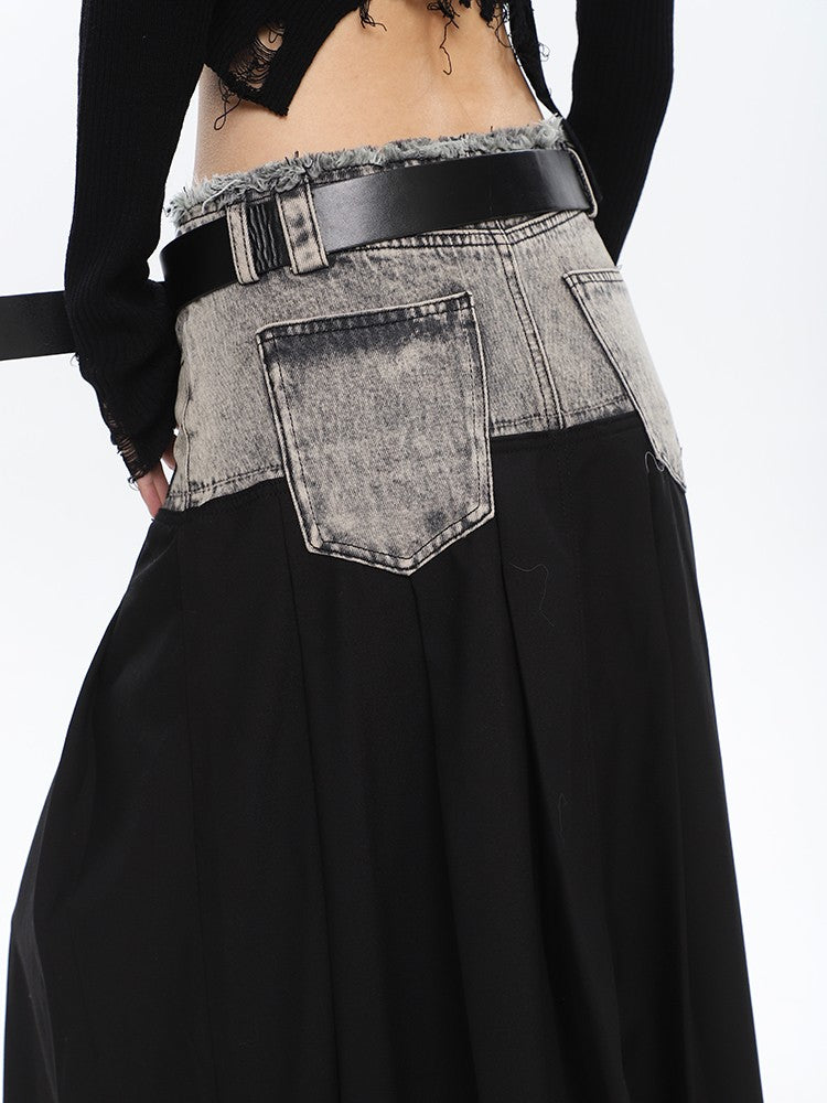 Deconstructed Maxi Skirt