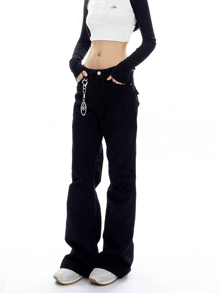 Bootcut Saddle Pants