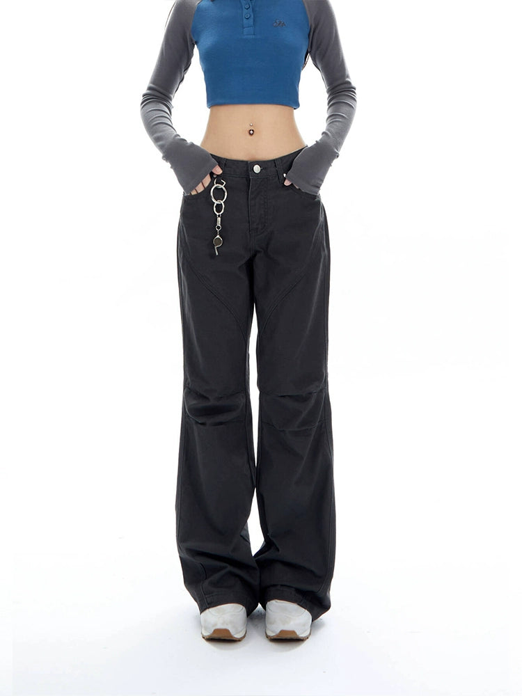 Bootcut Saddle Pants