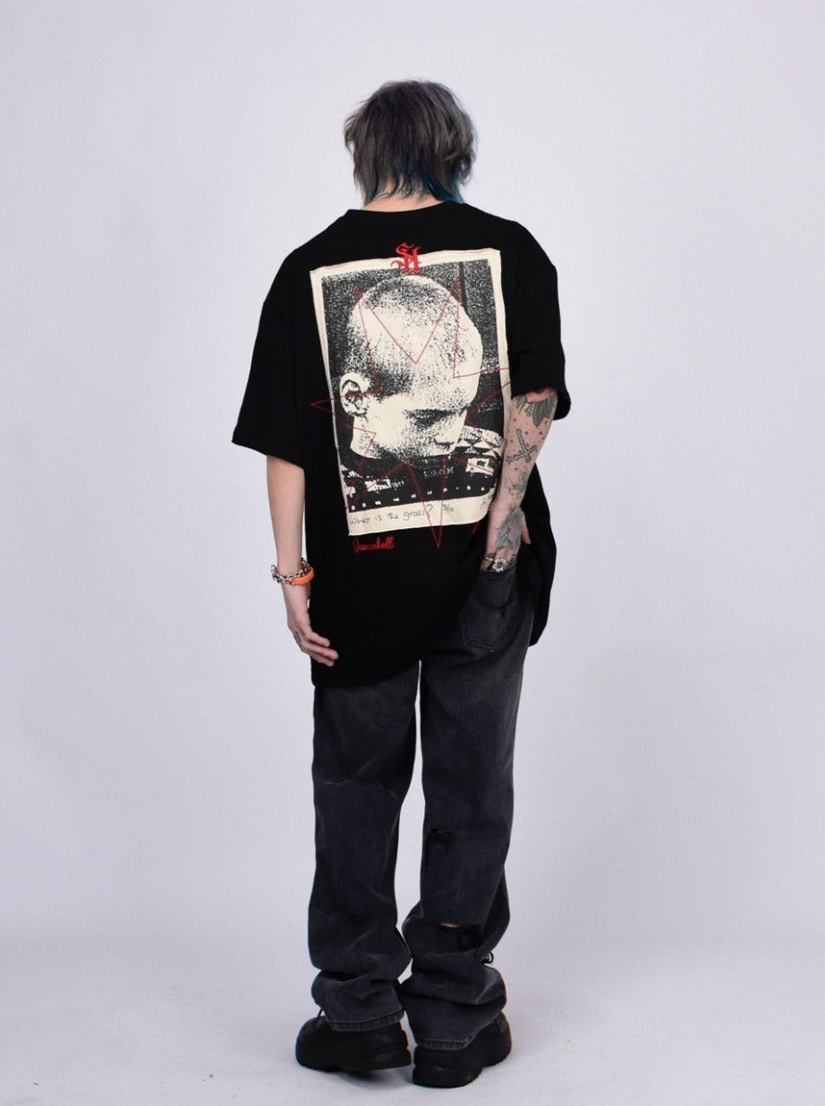 Graffiti Polaroid Streetwear T-Shirt