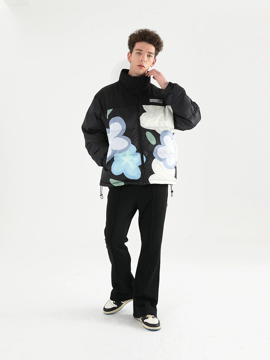 Floral Puffer Jacket