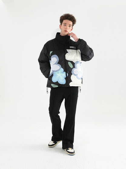 Floral Puffer Jacket