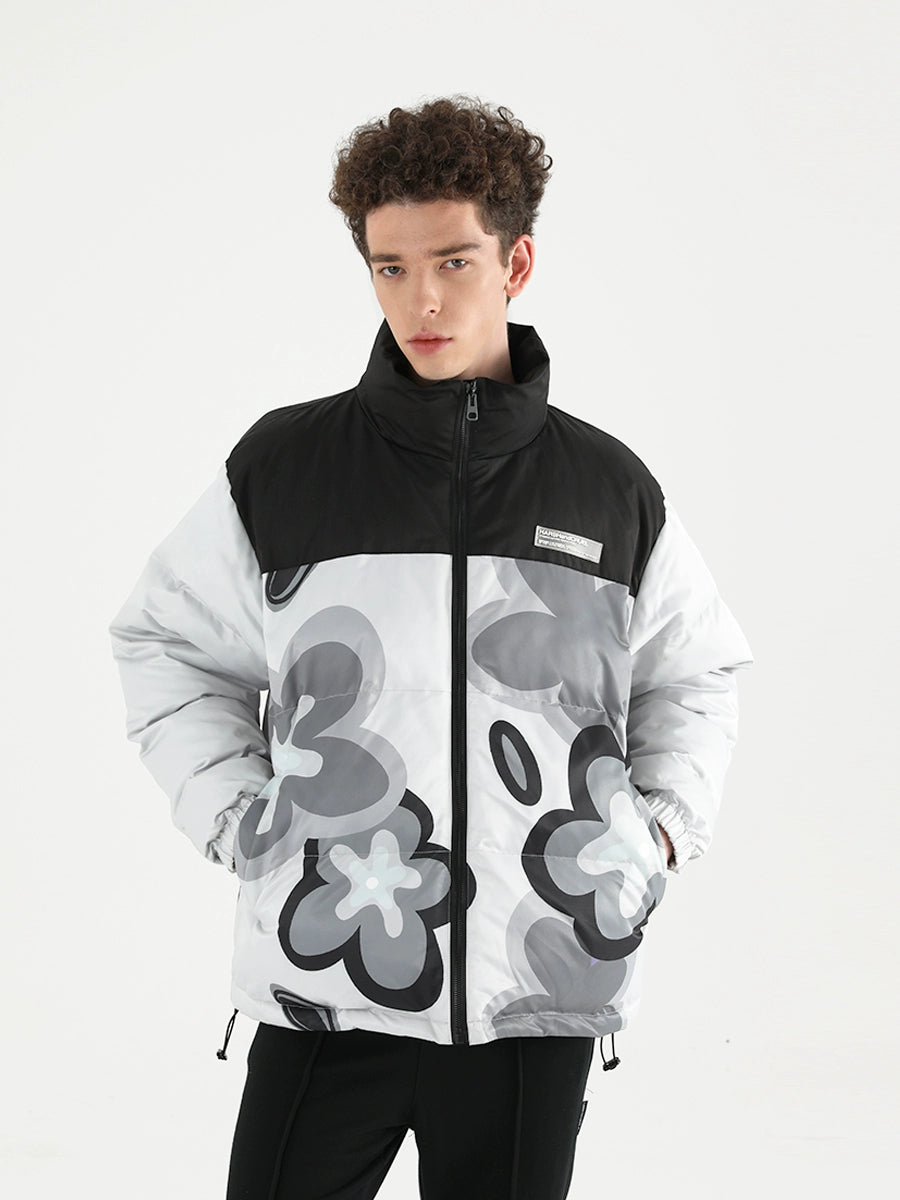 Floral Puffer Jacket