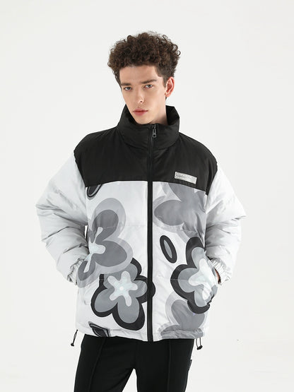 Floral Puffer Jacket